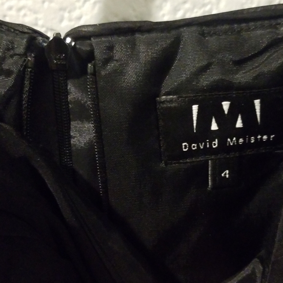 David Meister Black Dress - Picture 3 of 6